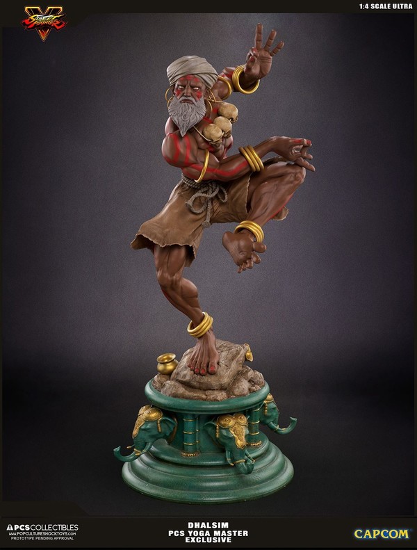 Dhalsim (PCS Exclusive, Yoga Master Ex), Street Fighter, Street Fighter V, Premium Collectibles Studio, Pre-Painted, 1/4